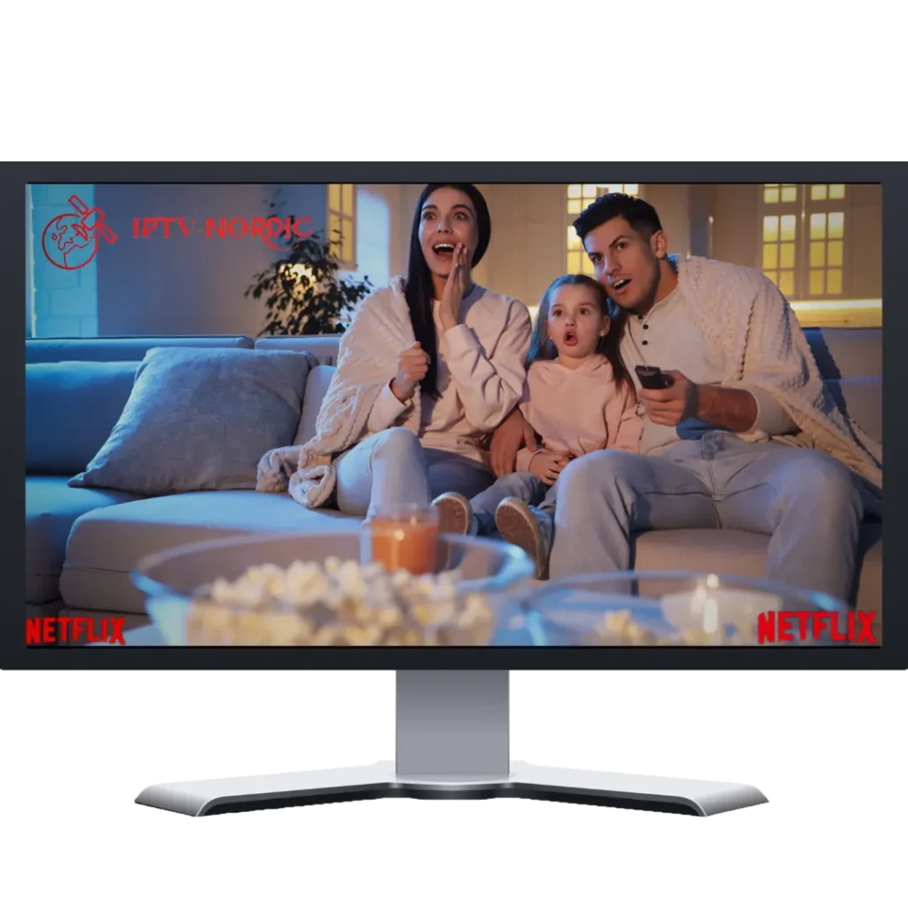 En illustration av en IPTV streamer som visar globalt innehåll och flexibilitet i användning