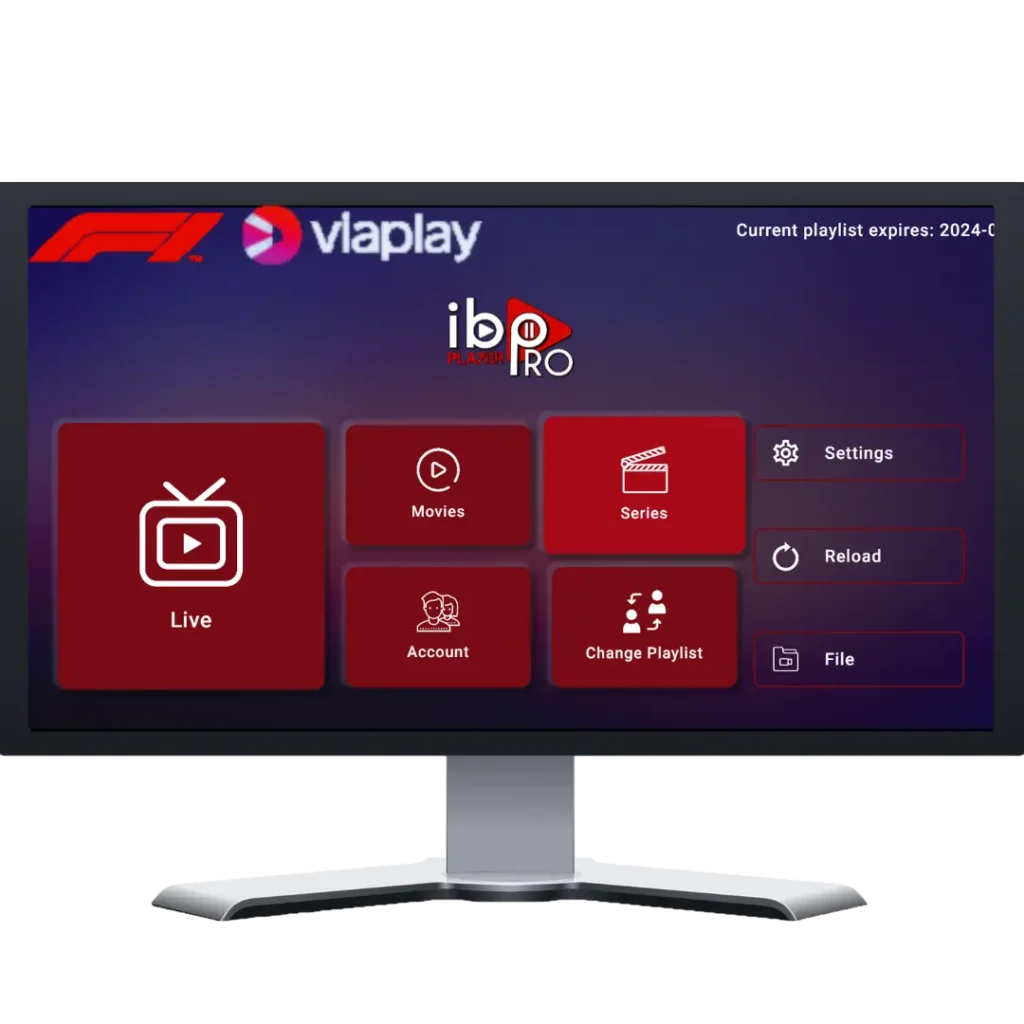 Illustration av bästa IPTV-tjänster med stabil streaming och hög kvalitet.